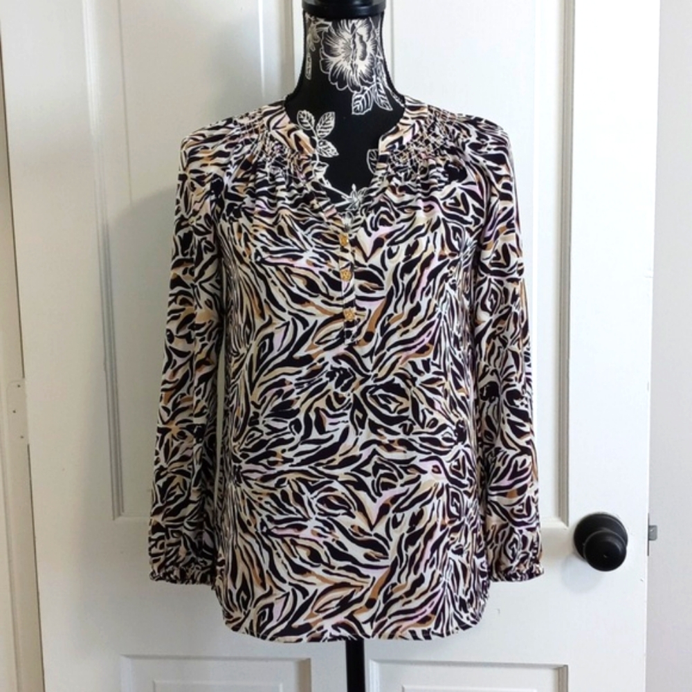 🦓HTF Lilly Pulitzer🦓 - Elsa Silk Top